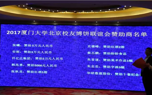 &ldquo;博餅&rdquo;是閩南地區(qū)有的傳統(tǒng)形式歡慶，此次活動(dòng)以這種形式向母校致以美優(yōu)的祝福，也寄托著各地廈人永久母校情和青春回憶的活動(dòng)。